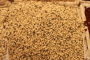Vegetables and fruits are sold at a bazaar in Israel.