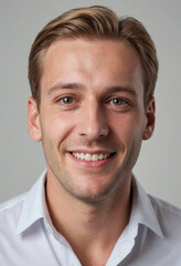 Obraz premium Schadenfreude (German for taking pleasure in others misfortune): Smirking at another persons misfortune. 