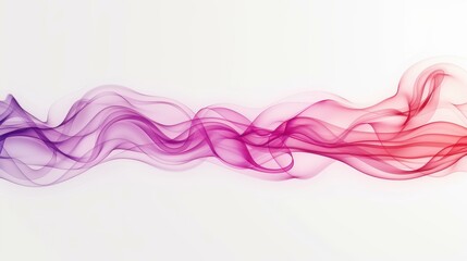 Vibrant purple smoke burst created by AI on a clean backdrop illustration, artistic and unique design.