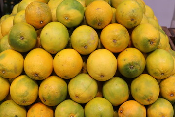 Vegetables and fruits are sold at a bazaar in Israel.