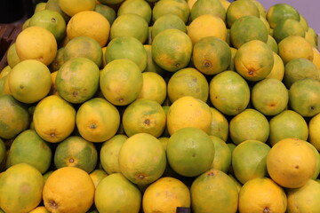 Vegetables and fruits are sold at a bazaar in Israel.