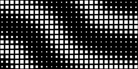 Square Vector Abstract Geometric Background. Halftone Square Pattern