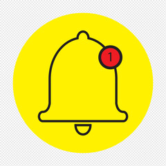 Obraz premium notification-bell-icon. eps 10. 7891