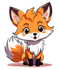 cute cartoon fox