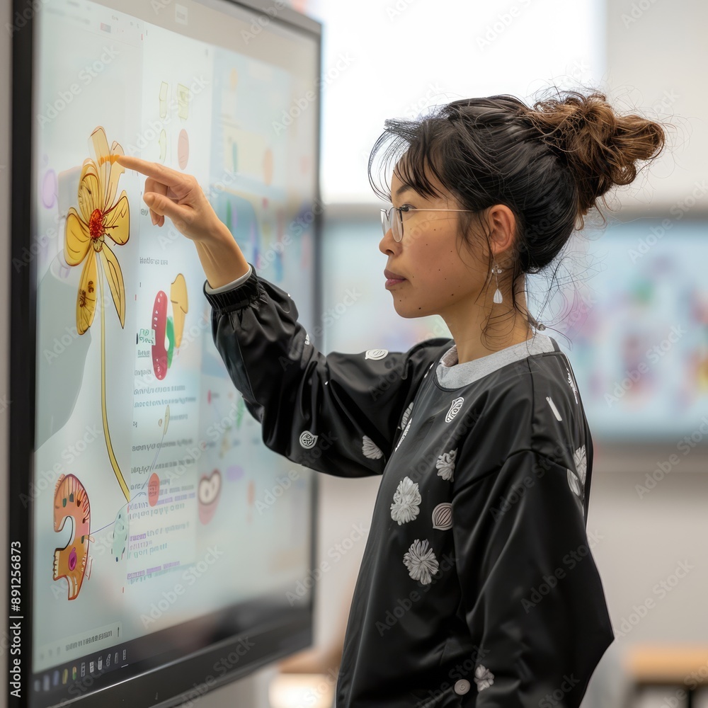 Poster innovative teaching with interactive smartboard: professional development training in modern classro