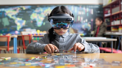 Innovation in Education: Teacher Utilizing Virtual Reality for Futuristic Classroom Training and Professional Development, Generative Ai