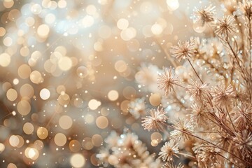 Fireworks display on black background, red and gold colors