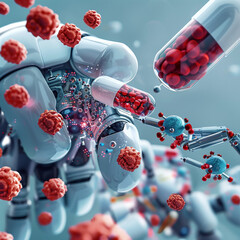 A delivering targeted drug  or performing precise surgical procedures