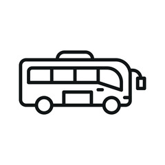 Bus icon vector design templates simple and modern