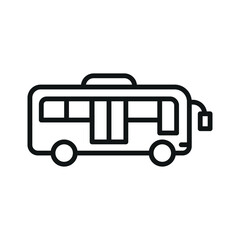 Bus icon vector design templates simple and modern