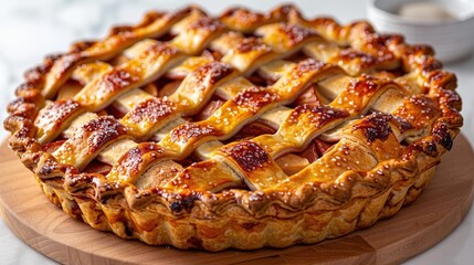 A Freshly Baked Apple Pie
