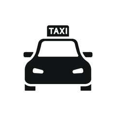 Obraz premium Taxi icon vector design templates simple and modern concept