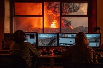 Forscher beobachten Vulkanausbruch aus sicherer Entfernung