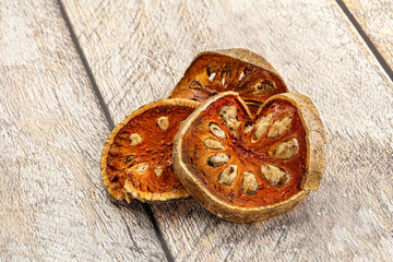 Thai cuisine - dry bael fruit