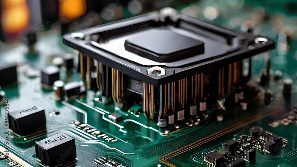 Poster close up of a processor
