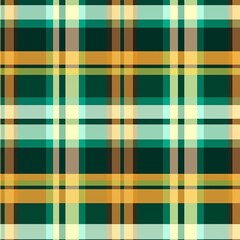 Obraz premium Scottish plaid, Stewart Dress Modern tartan seamless pattern