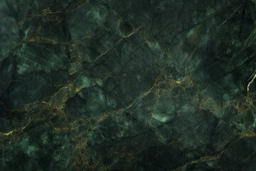 Obraz premium Processed collage of luxurious dark green glossy marble texture. Background for banner