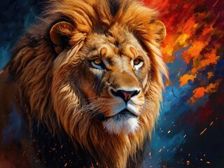 Lion head tiger wallpaper