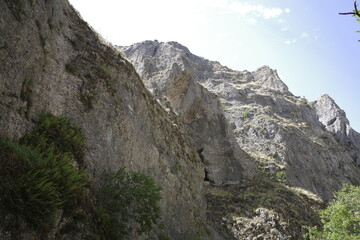 Mountains in the province of Burgos, Spain