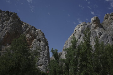 Mountains in the province of Burgos, Spain