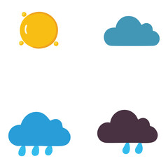 vector of weather icons
