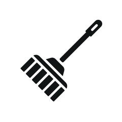 Broom icon vector design templates simple and modern