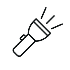flashlight icon vector design templates simple and modern