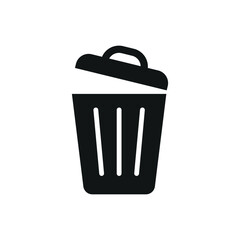 Garbage can icon vector design templates simple and modern