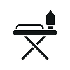 Ironing board icon vector design templates simple and modern