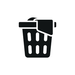Laundry basket icon vector design templates simple and modern