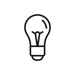 Light bulb icon vector design templates simple and modern