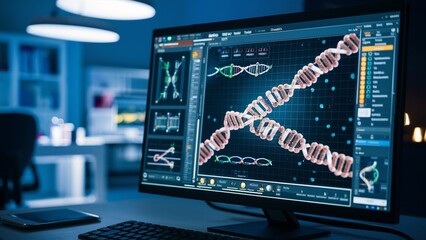 Gene Editing Simulation Software in Action 