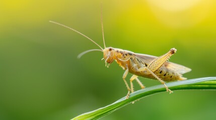 A close-up image capturing a agricultural pests.