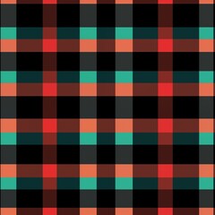 Royal Stewart Tartan. Seamless vector plaid pattern suitable for fashion or interiors.