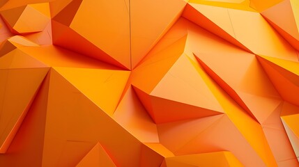 Fototapeta premium orange geometric background