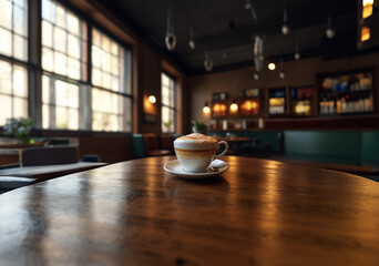 Coffee shop: aromatic brews.