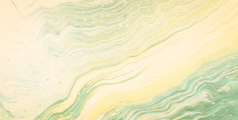 Obraz premium Enigmatic Elegance: Oil-Painted Liquid Art with Vibrant Translucent Colors