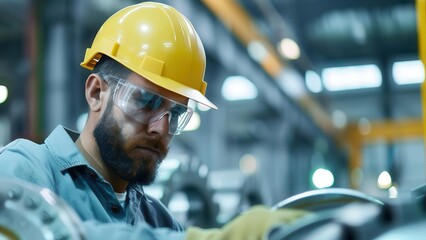 Mechanical engineer in green fabrication, efficient assembly processes, ecofriendly manufacturing solutions