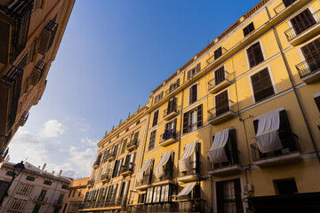 building facade in Palma de Mallorca