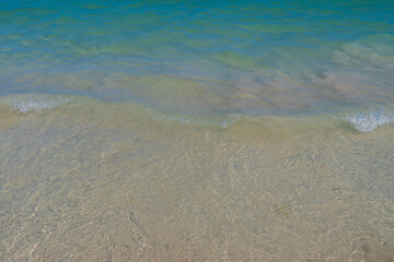 sand and water