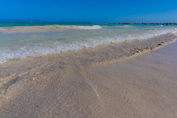 beach in the morning