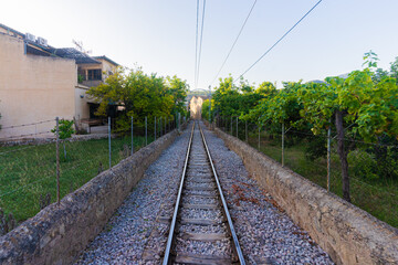 railway in the countryside