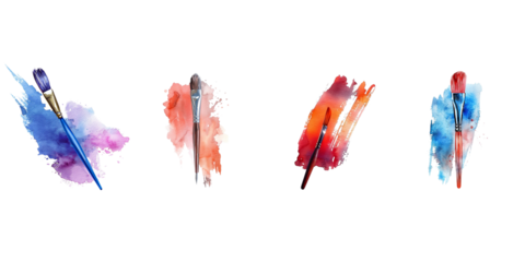 Highly detailed hyperrealistic abstract watercolor