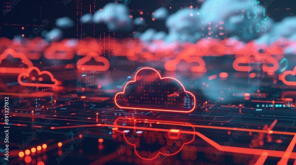 Poster cloud computing network data