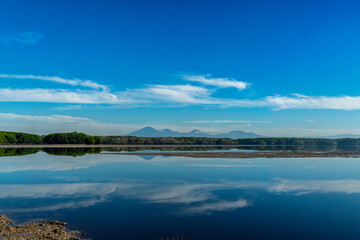 Fototapeta premium Beautiful Tropical Serangan Island Bali in the morning