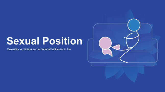 Sexual Position illustration concept background abstract