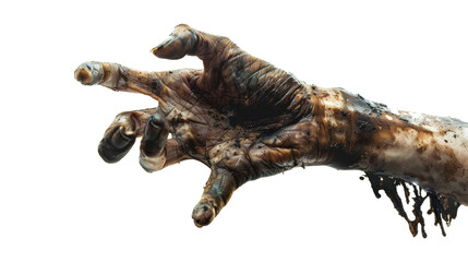 Fototapeta premium Hand of scary zombies