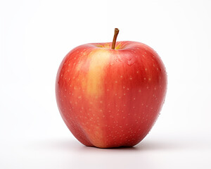 Red apples background.