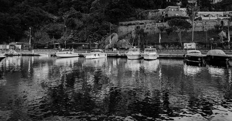the wonderful island of Capri, amalfi coast, bay of naples, italy