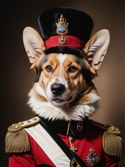 Victorian Officer Corgi
